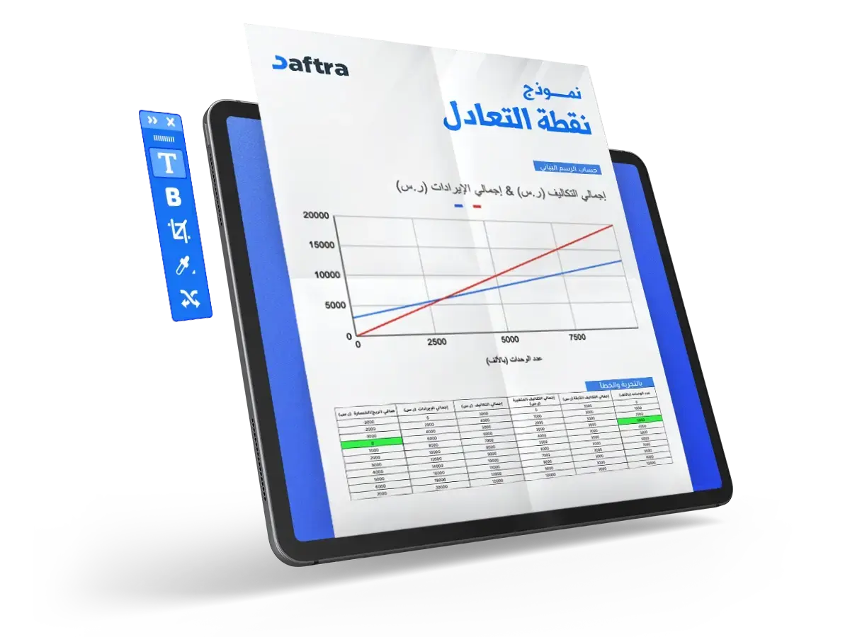 نموذج نقطة التعادل